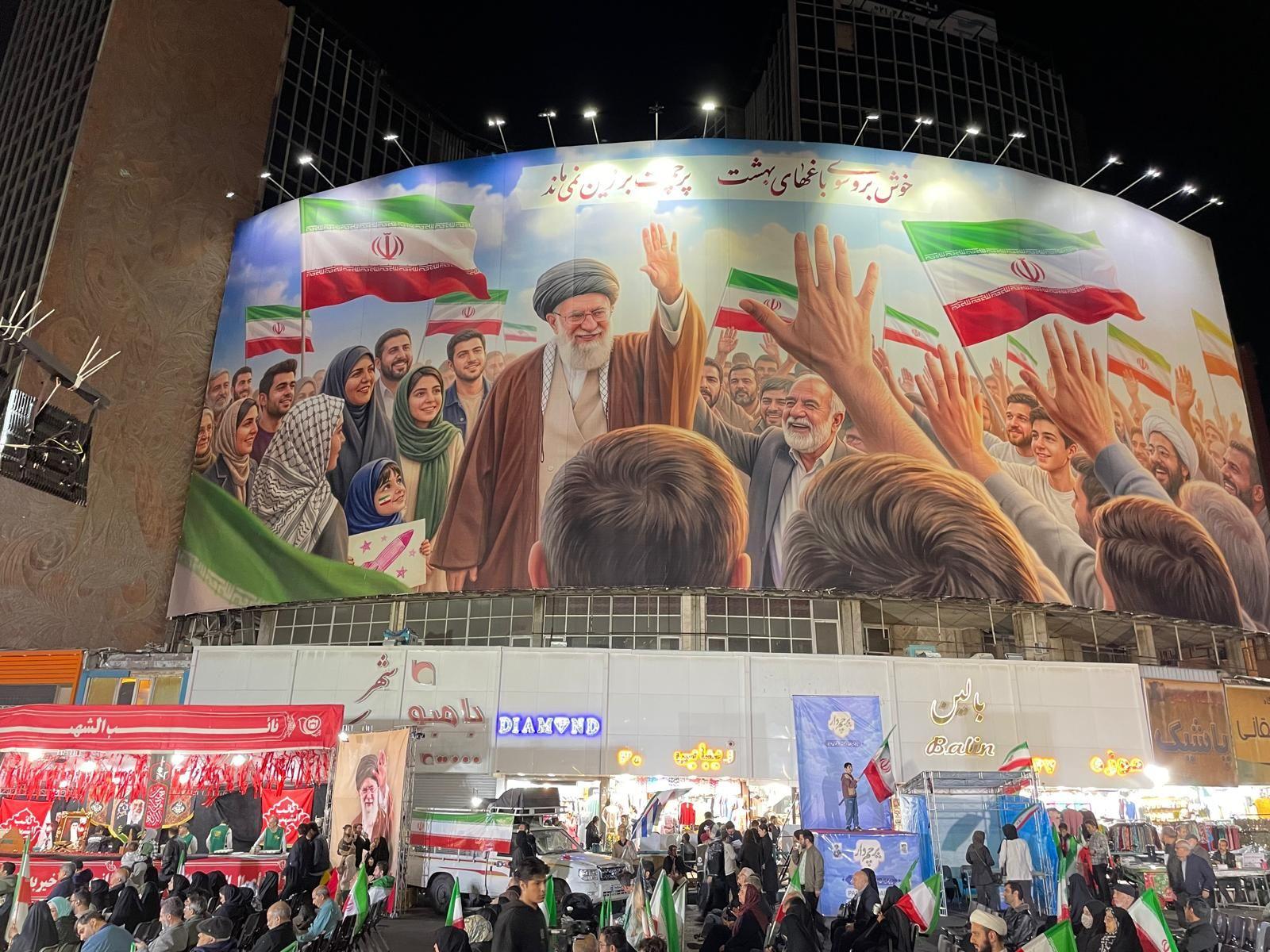 Daily life in Tehran continues - but money is short and risk of war looms