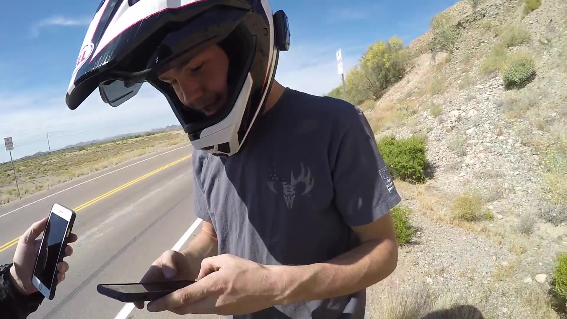 Sportbike flybys! Caught on camera during motorcycle adventure