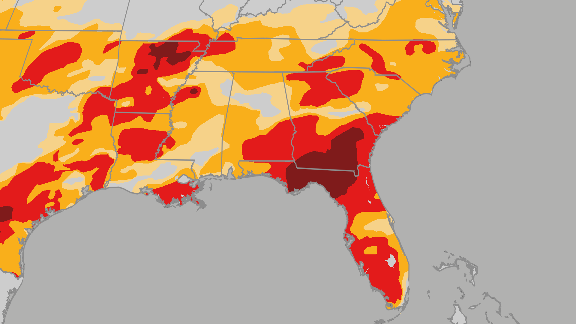 Fires spread across southeast in midst of widespread drought