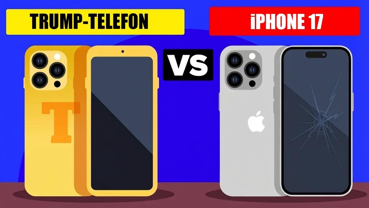 Trump Phone vs. iPhone 17 – welches Handy schneidet besser ab?