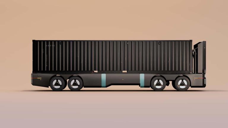 The humble hauler is a cab-less autonomous truck with 200 miles of range