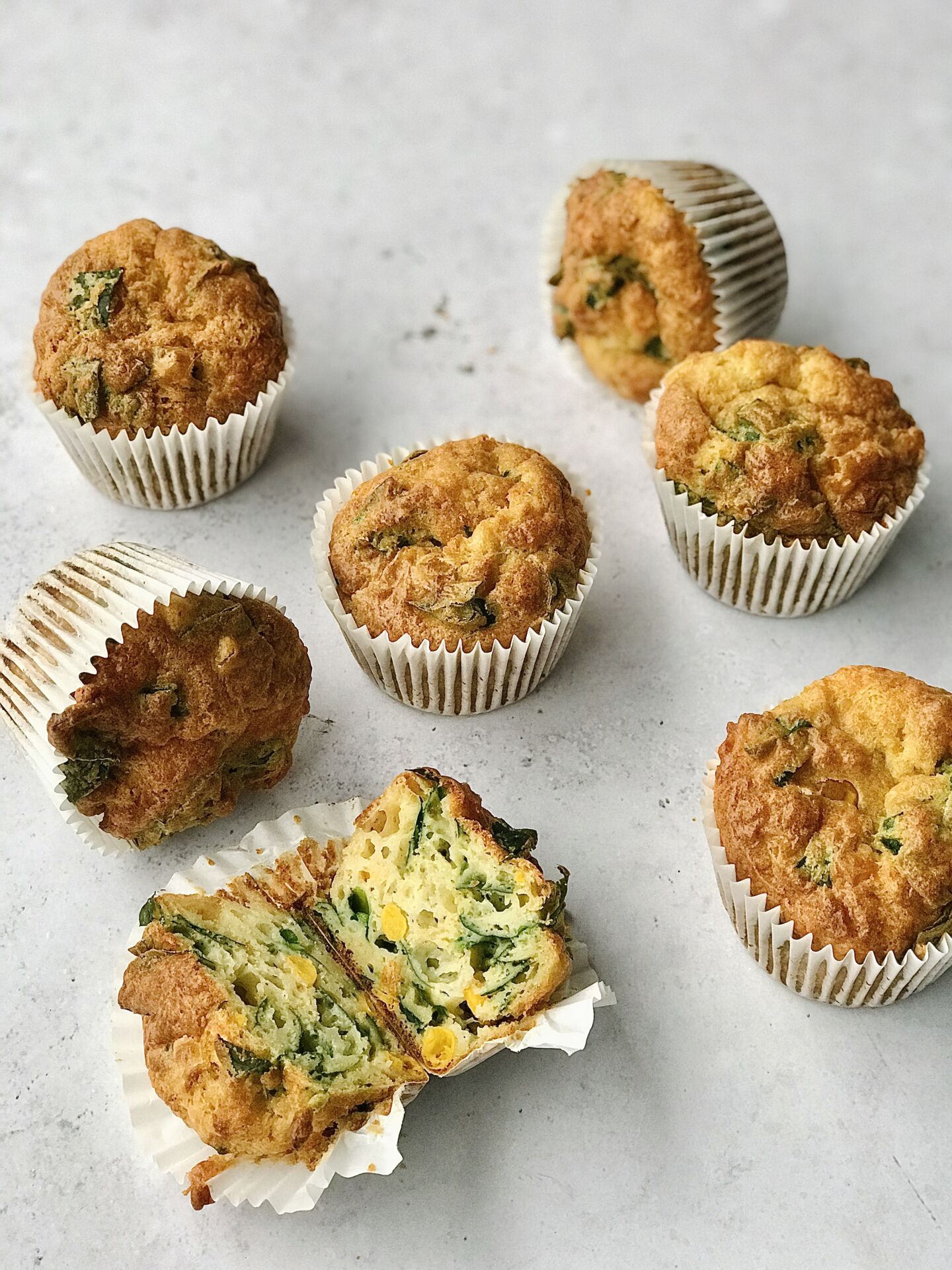 These high-protein, super-easy cheesy muffins are the perfect post ...
