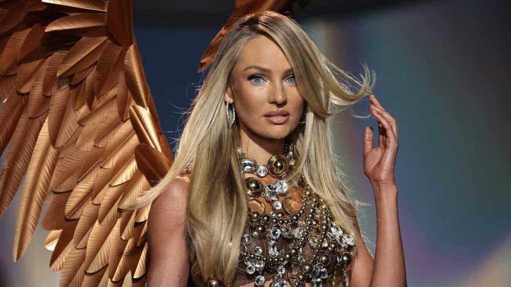 chinese dress ladies Candice Swanepoel White Black Slit Evening Celebrity Prom Dress