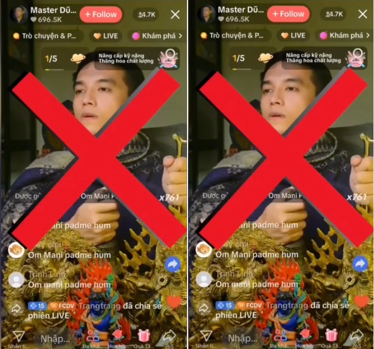 Bắt 'thầy tâm linh' TikTok lừa đảo giải nghiệp