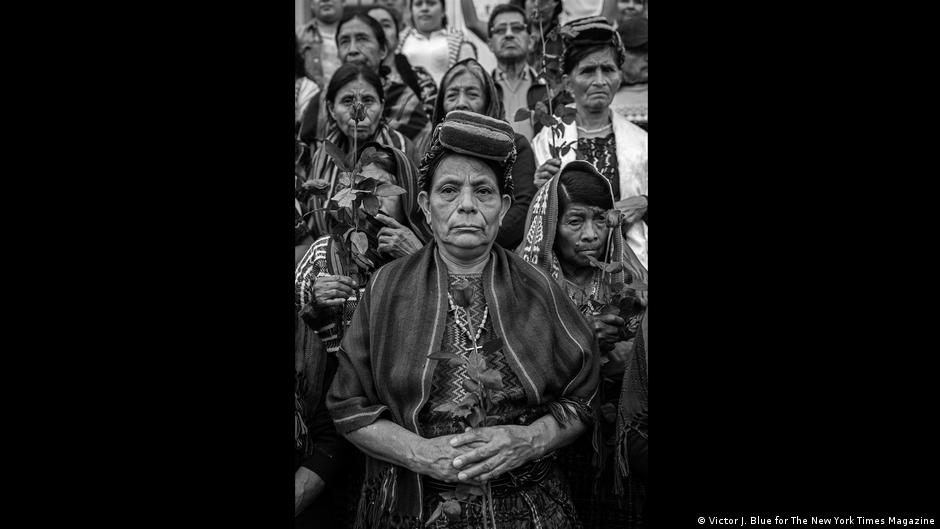 Victor J. Blue foi finalista com seu retrato em preto e branco 