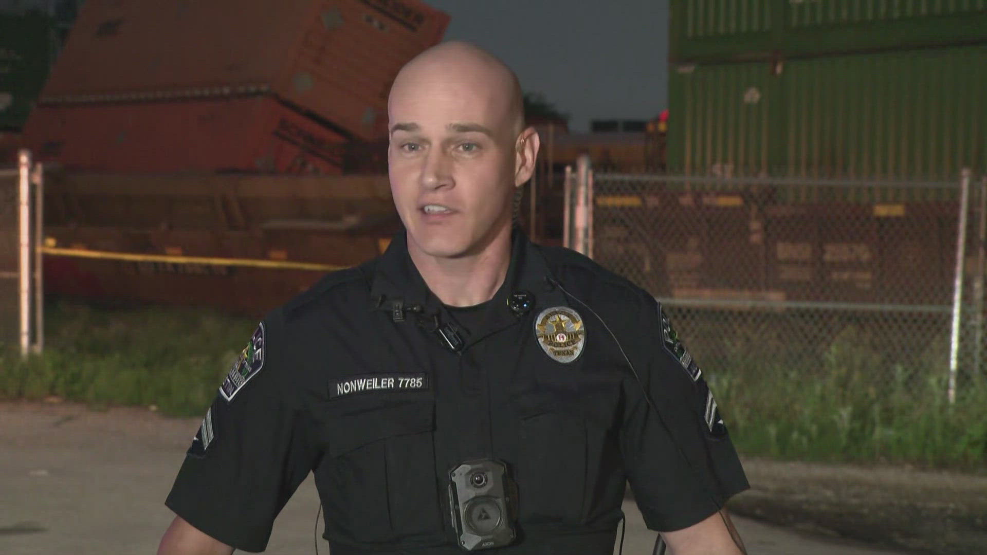 Austin police provide update on cargo train derailment