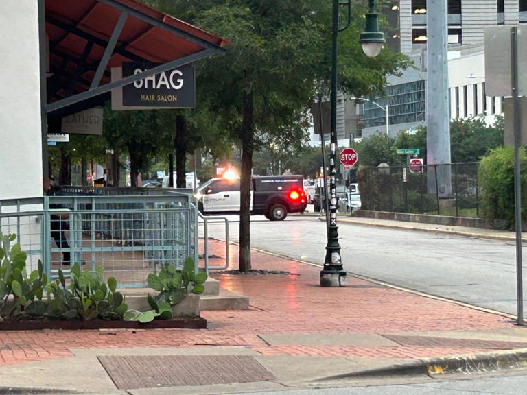 Cargo train derails in downtown Austin; no injuries reported