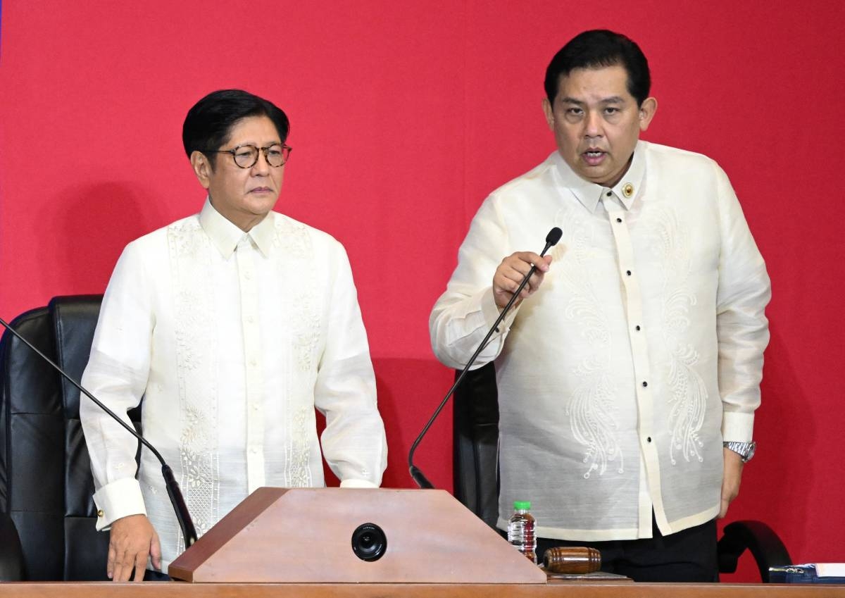 Marcos doesn't feel alluded to by Romualdez remarks on flood mess