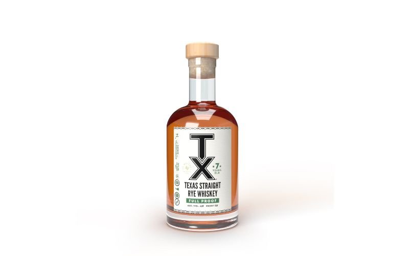 TX Whiskey's rarest rye yet: full proof & limited