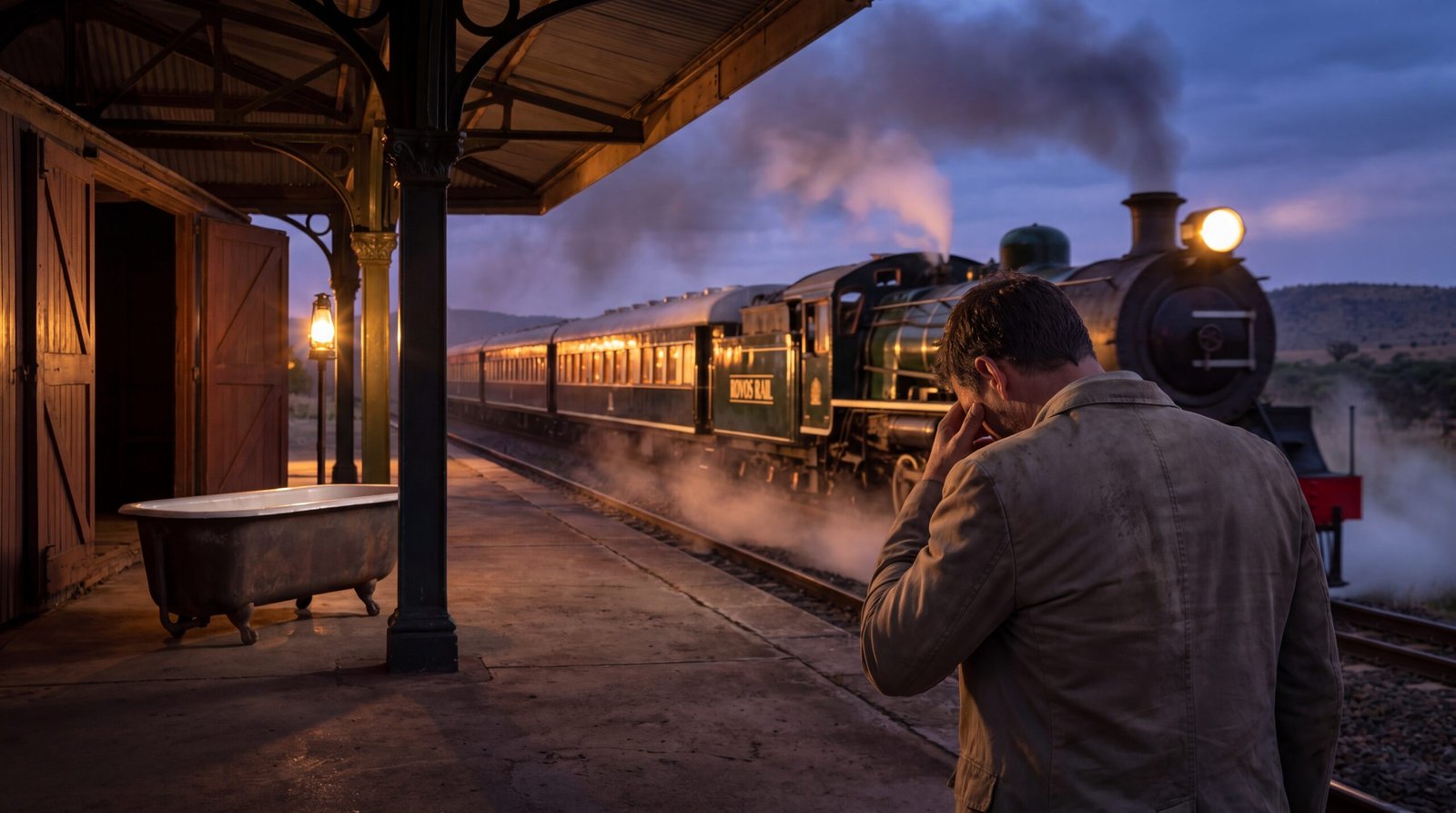 He paid 6300 dollars for a bathtub on a luxury train then the train ...