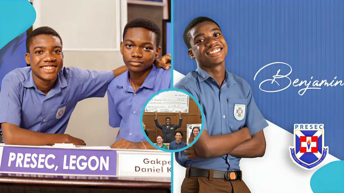 Benjamin Quansah Nketsiah: PRESEC NSMQ star receives top honour at ...
