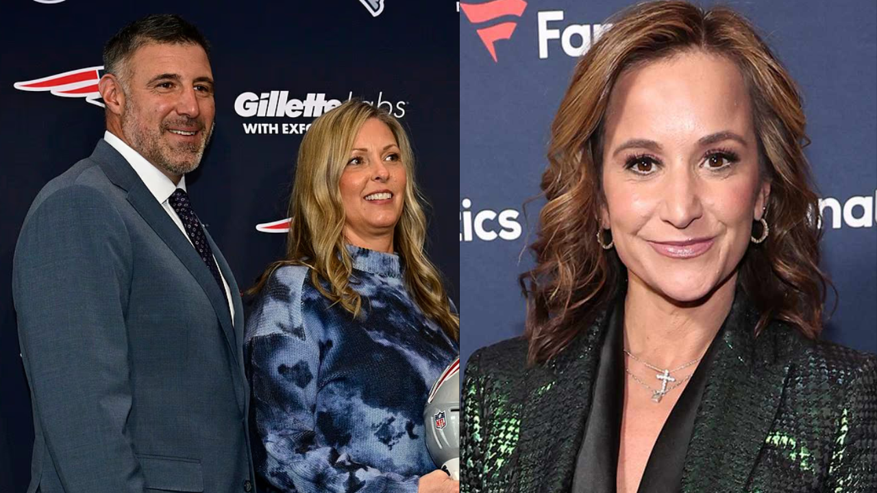 Meet Jen Vrabel: The woman standing by Patriots coach Mike Vrabel ...