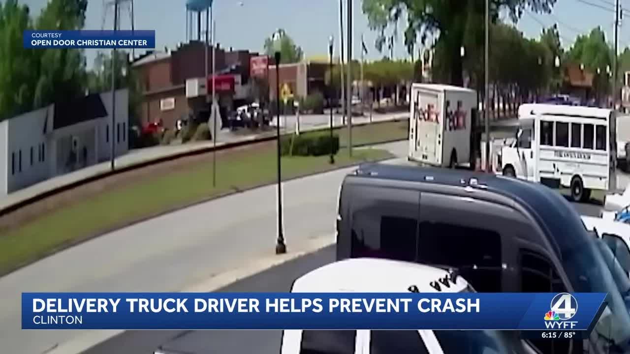 'I am so thankful': FedEx driver stops runaway truck after woman falls out