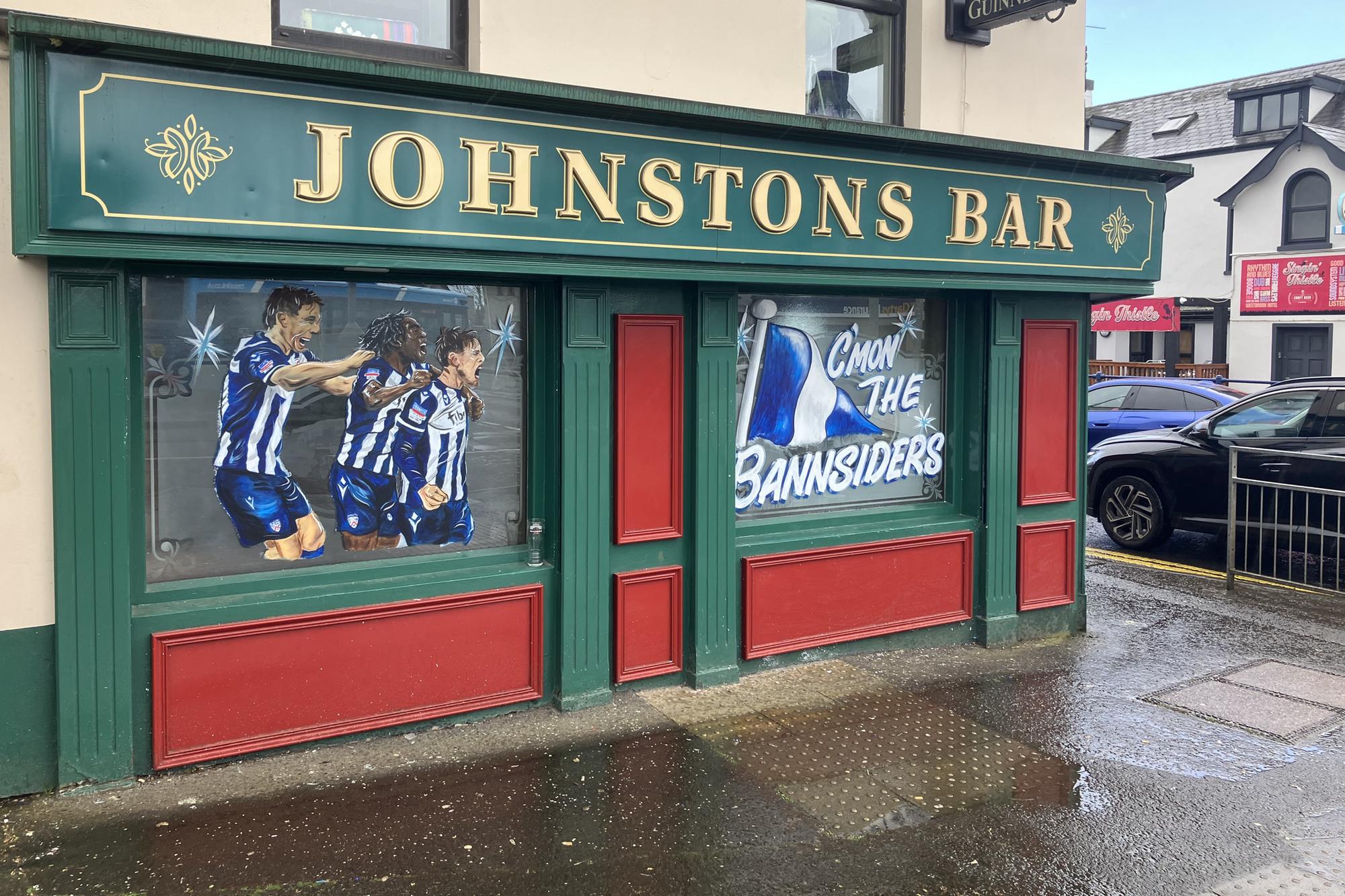 In pictures: Bannside turns blue and white ahead of cup final