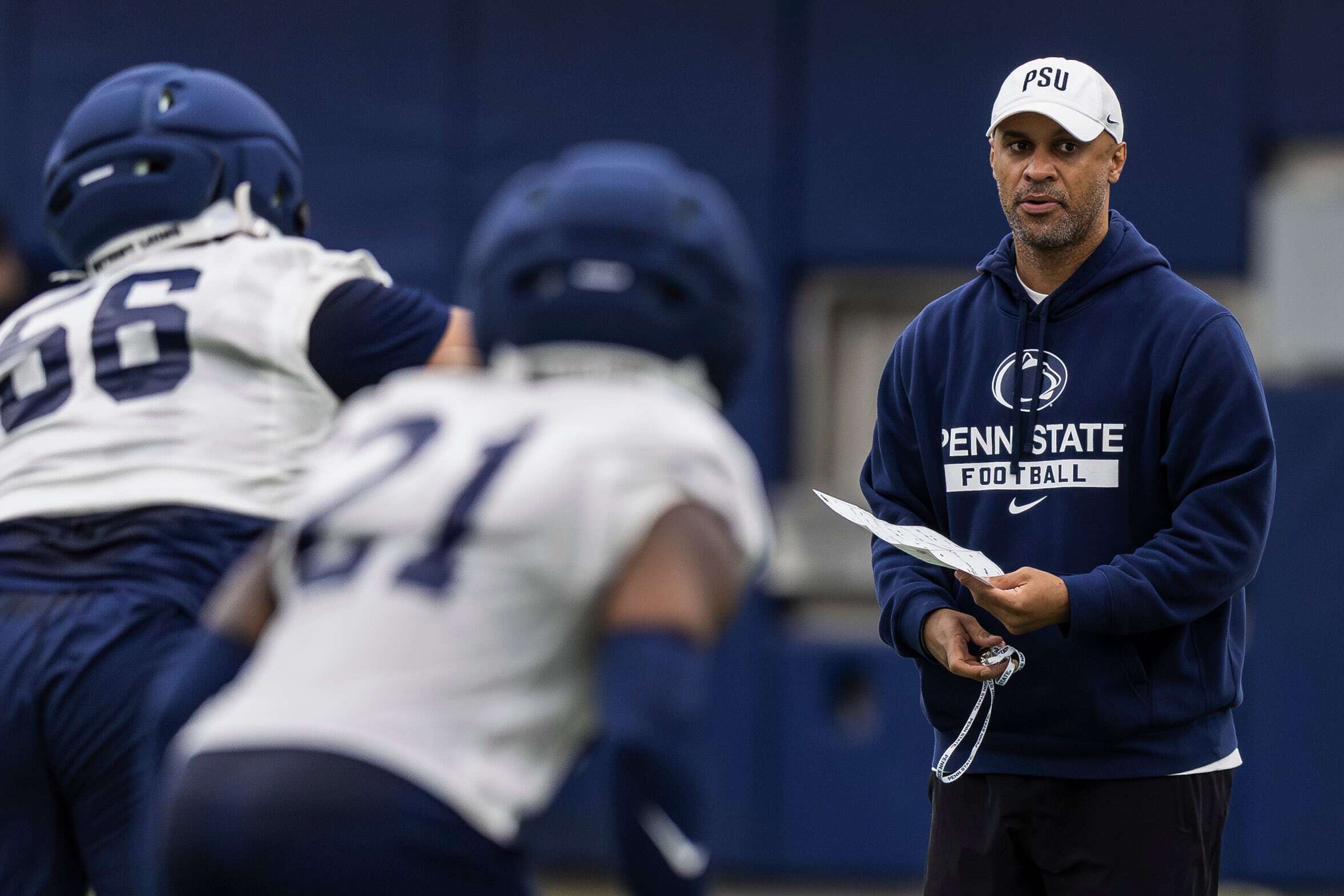 Is a 3rd-year Penn State edge rusher who has barely played the key to ...