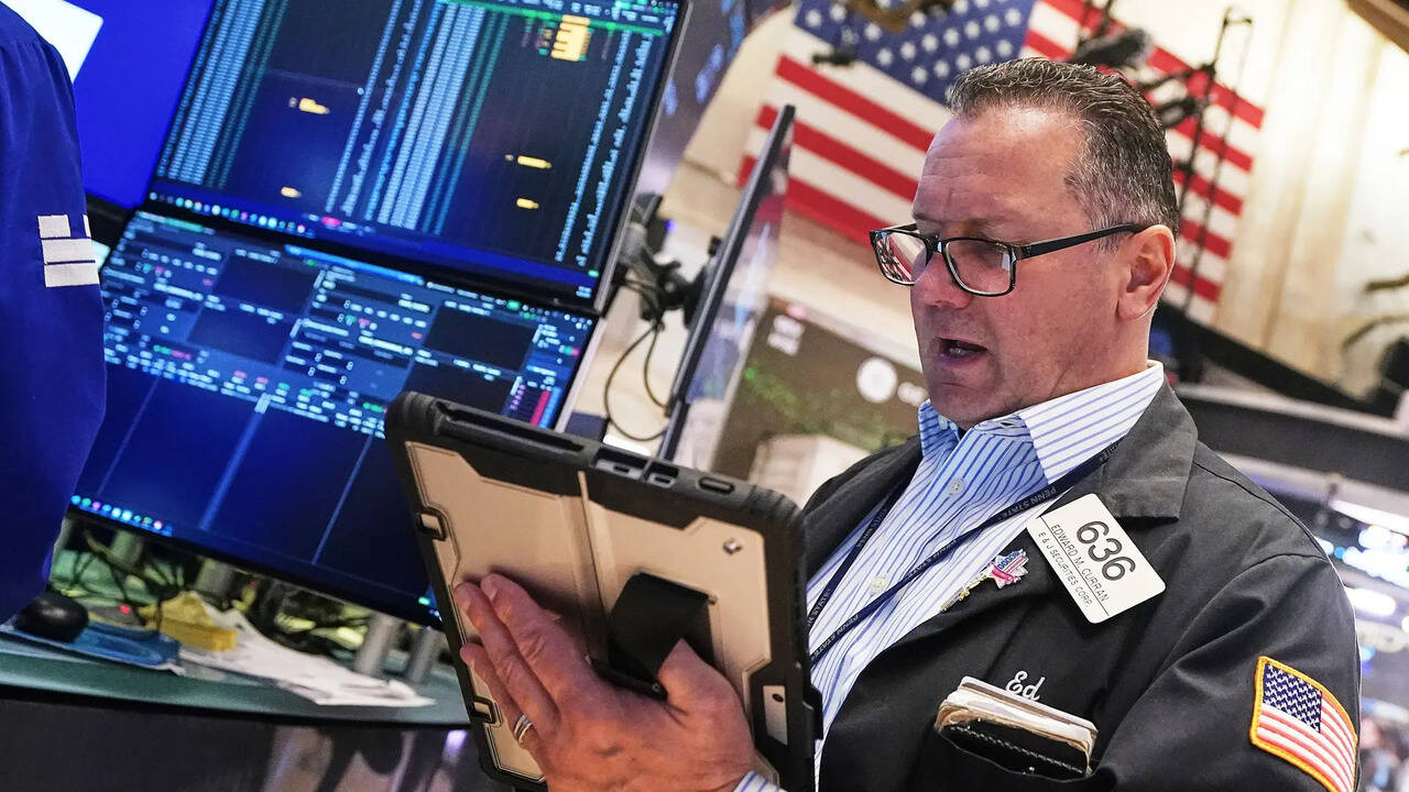 US stock market retreats from record highs amid mixed earnings and ...