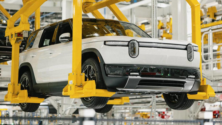 Rivian starts building the SUV that could make or break the company