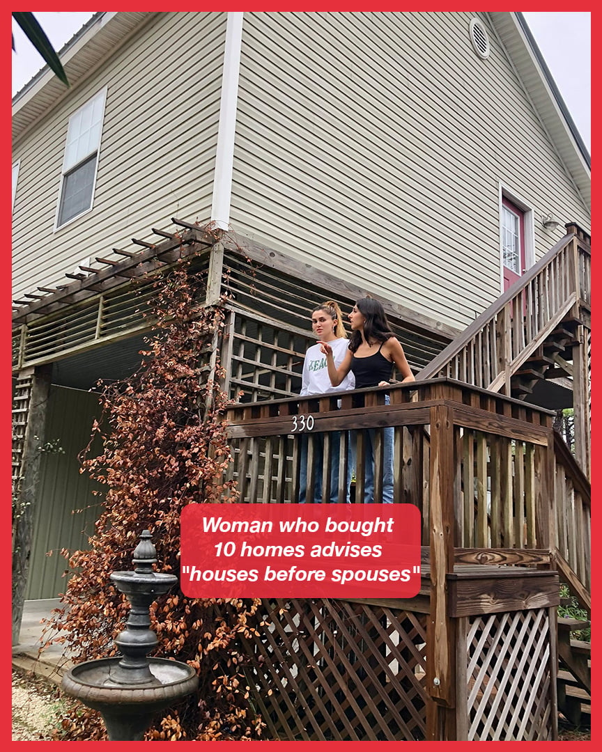 Woman buys 10 homes with friends and family and backs 