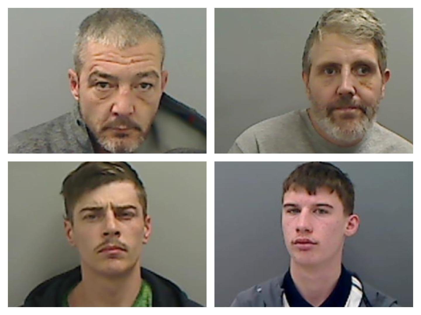 Four Hartlepool thugs jailed for 22 years at Teesside Crown Court for ...