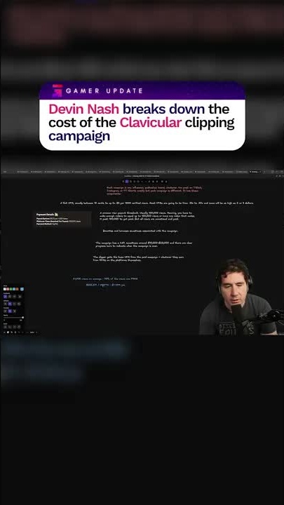 Devin Nash breaks down the cost of the clavicular clipping campaign # ...