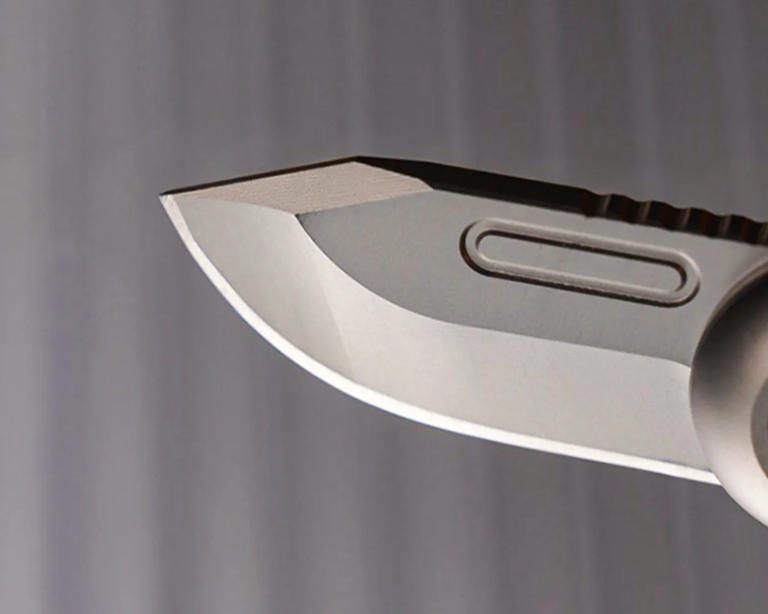 This tiny, super-affordable titanium knife boasts the coolest ...