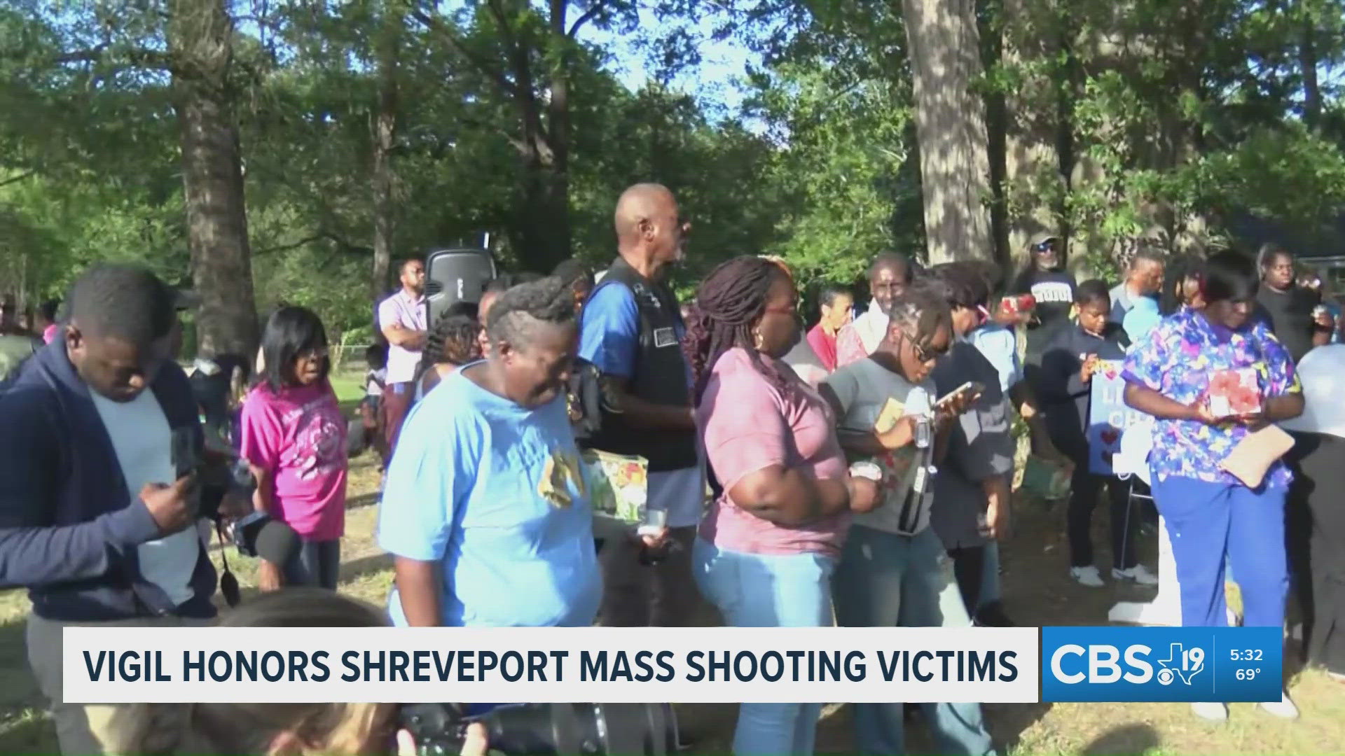 Vigil held in Shreveport after shooting kills 8 children