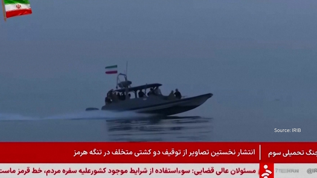 Iran seizes ships in Strait of Hormuz after Trump extends ceasefire