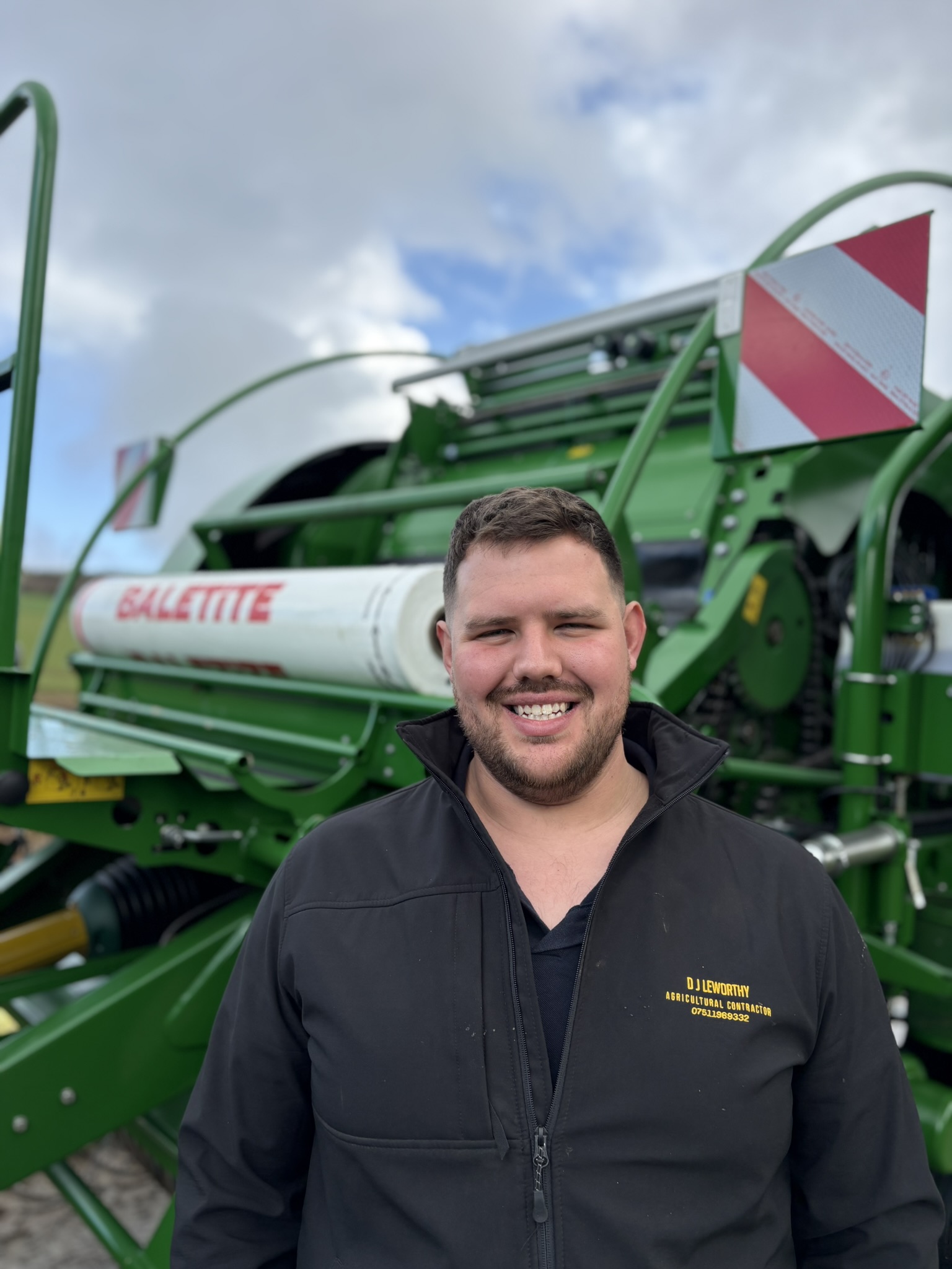 Young farmer identifies gap in the market for new baling solution