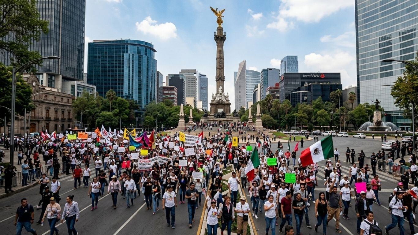 Marchas y bloqueos en CDMX hoy 22 de mayo: rutas afectadas, horarios y ...