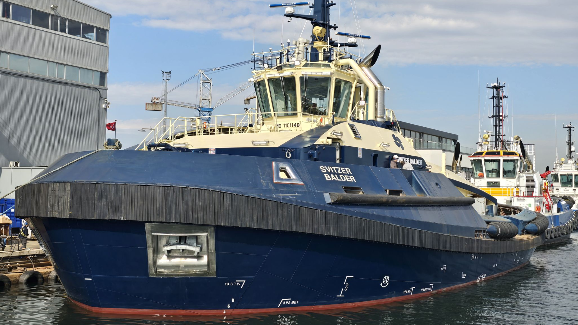 Electric tug, ocean power platform and naval weapon tested at sea