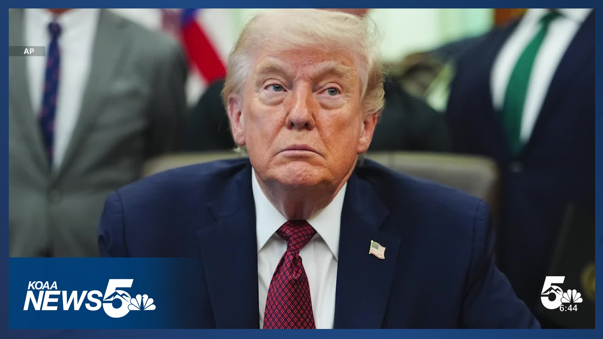 President Trump says he feels no timeline on ceasefire deal
