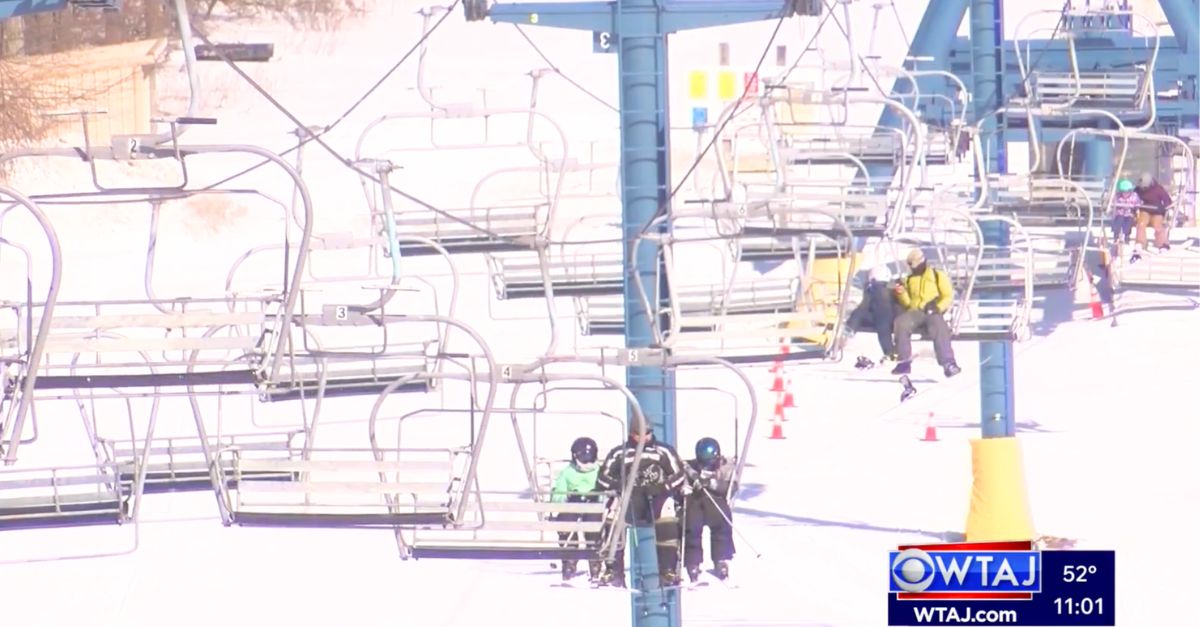 'Falling 20 feet from a ski lift': Parents left 5-year-old son alone at ski resort because he was a better skier than them, cops say