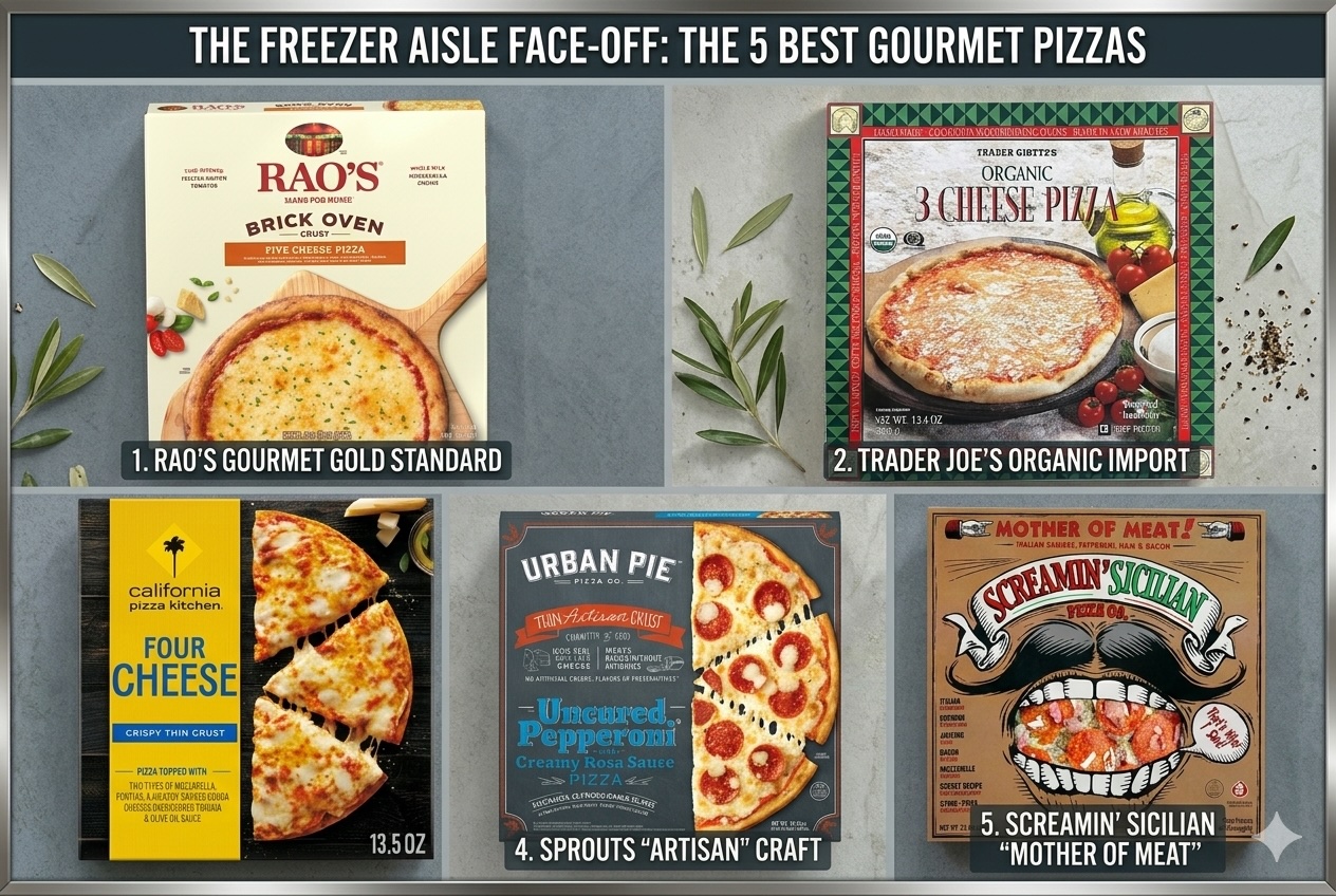 The 5 best frozen pizzas for a gourmet night in