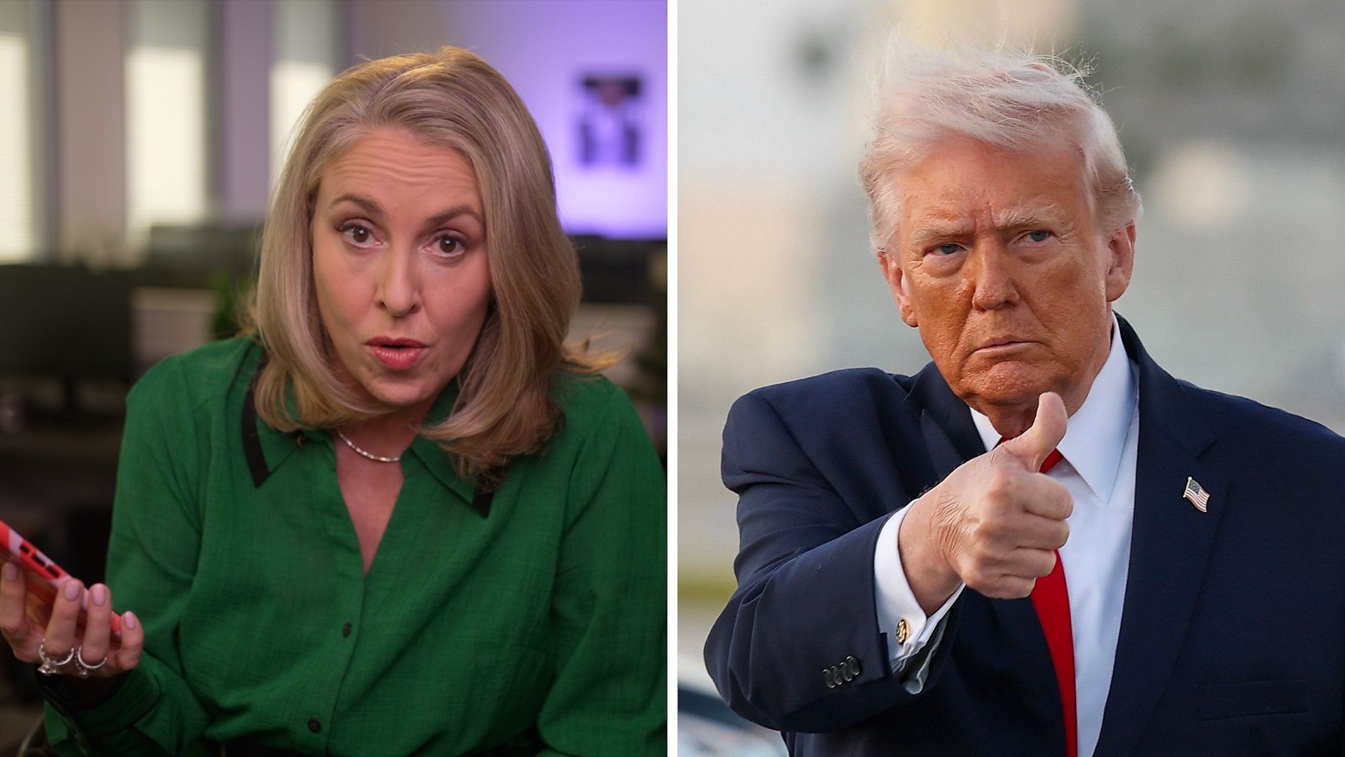My five-minute phone call with President Trump