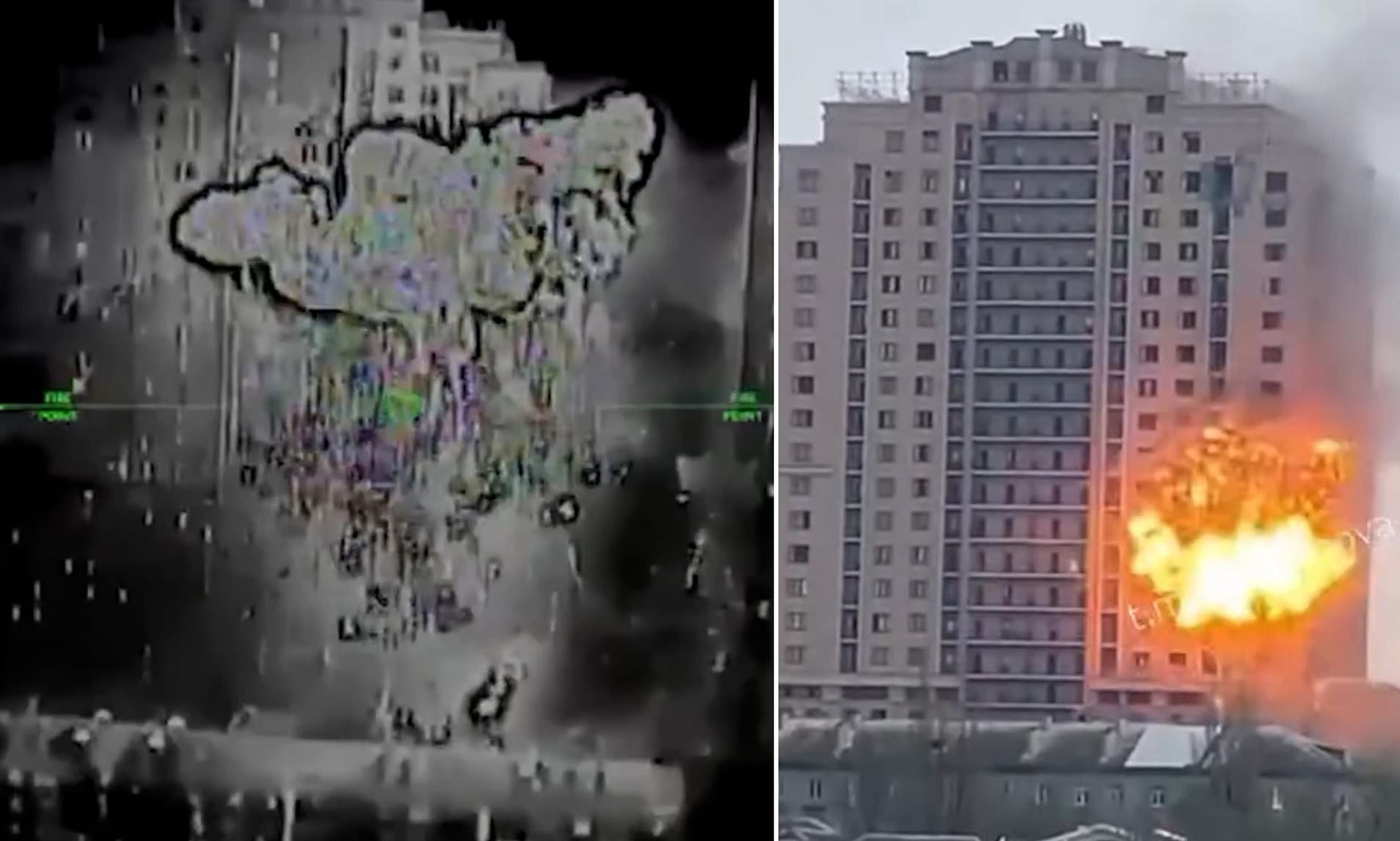 Moment Ukraine wipes out 12 Russian FSB officers in precision drone strike