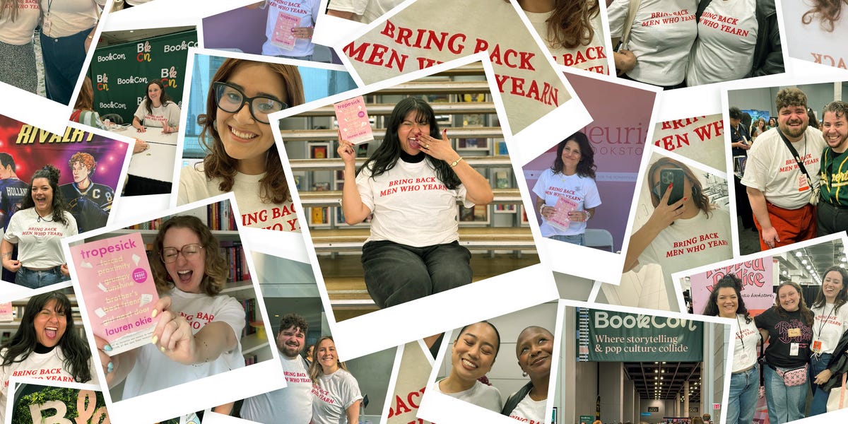 The must-have item at BookCon 2026? A T-shirt that you can’t get yet