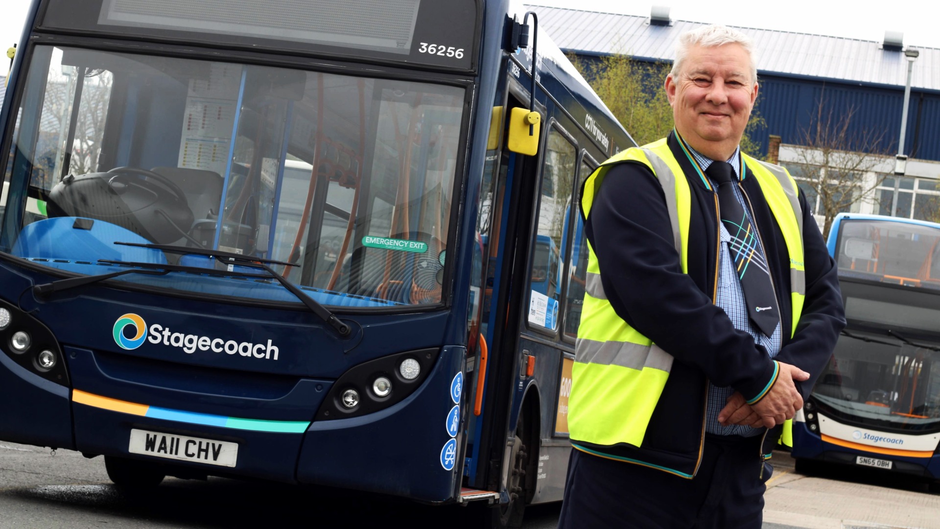 Bus driver marks a milestone behind the wheel as Portsmouth celebrates ...