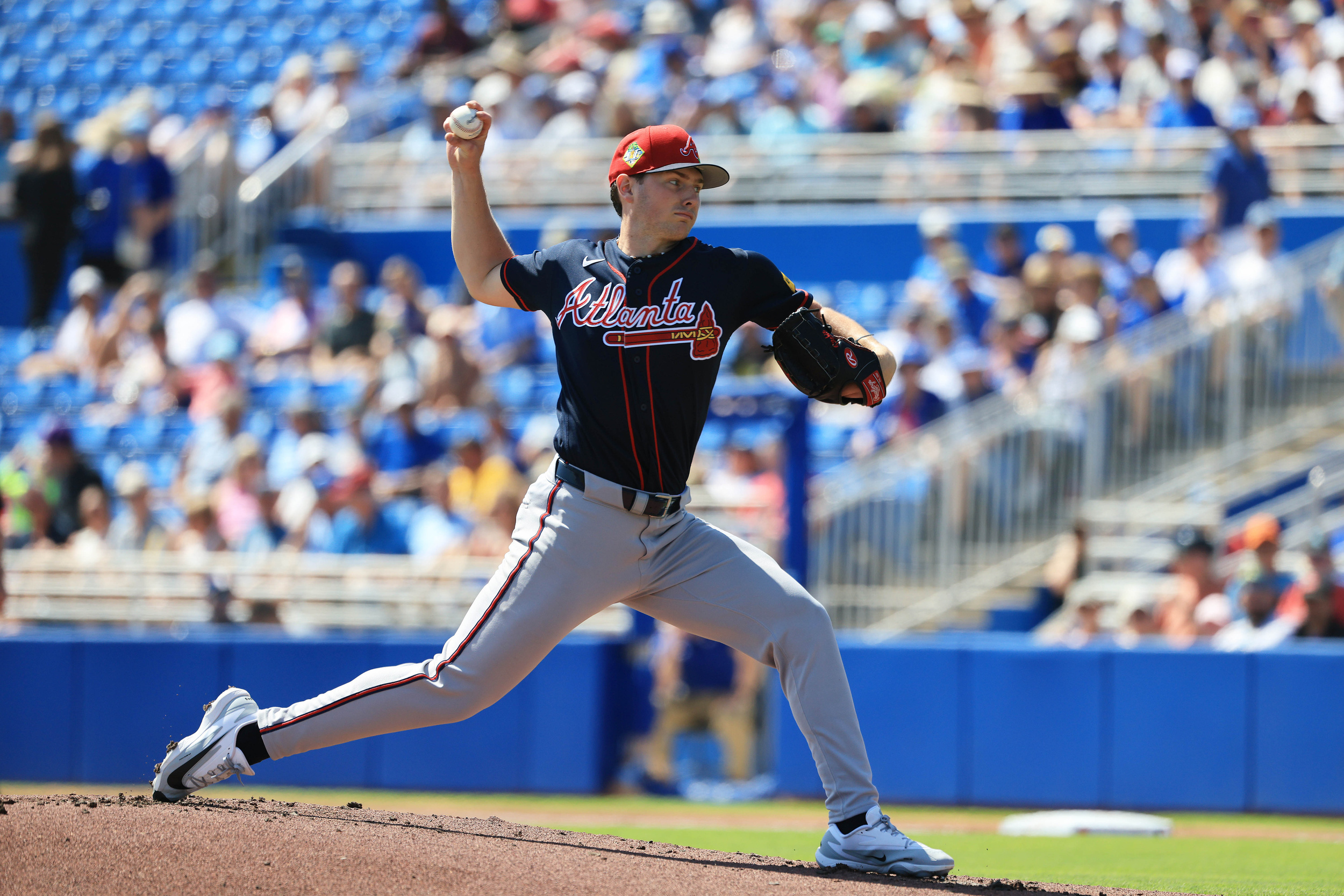 Braves pitcher gives up home run on first pitch of his MLB career