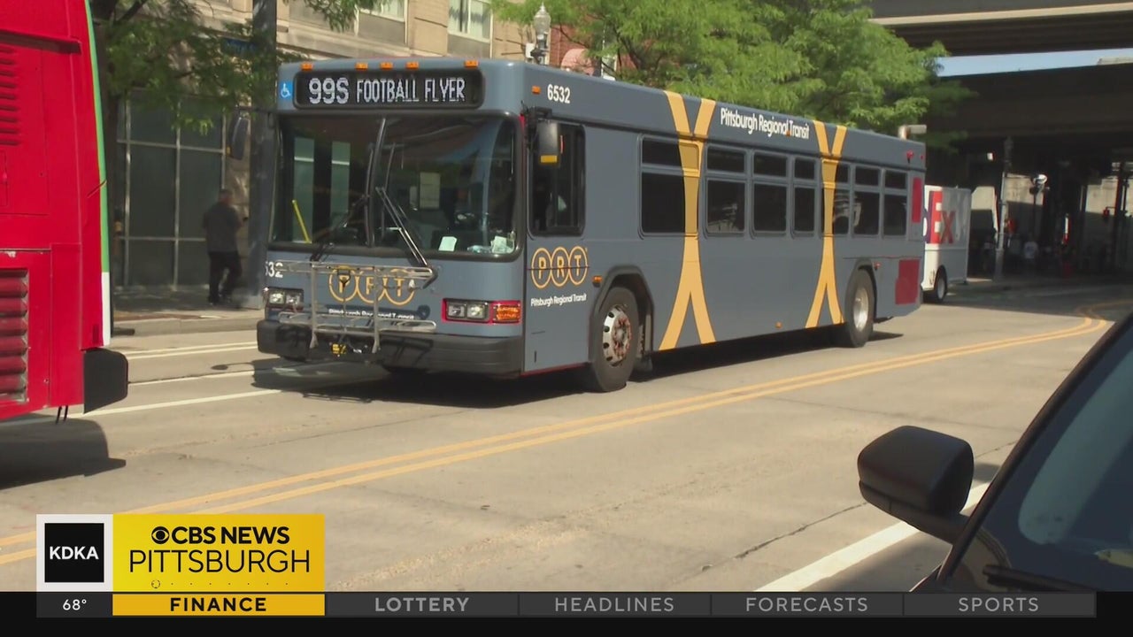 Pittsburgh Regional Transit's 'Football Flyers' begin shuttles