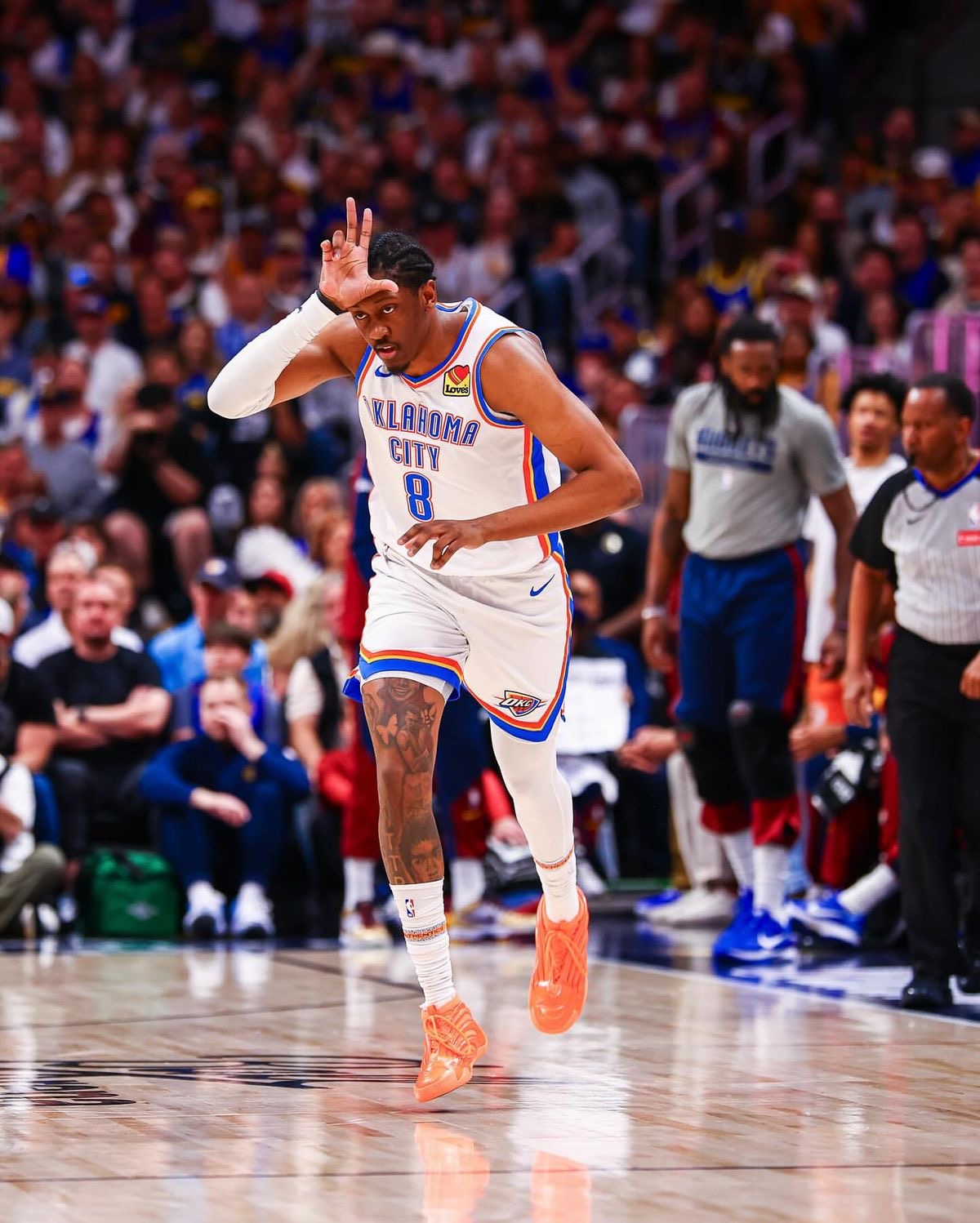 Jalen Williams injury update: JDub exits Game 2 with hamstring ...
