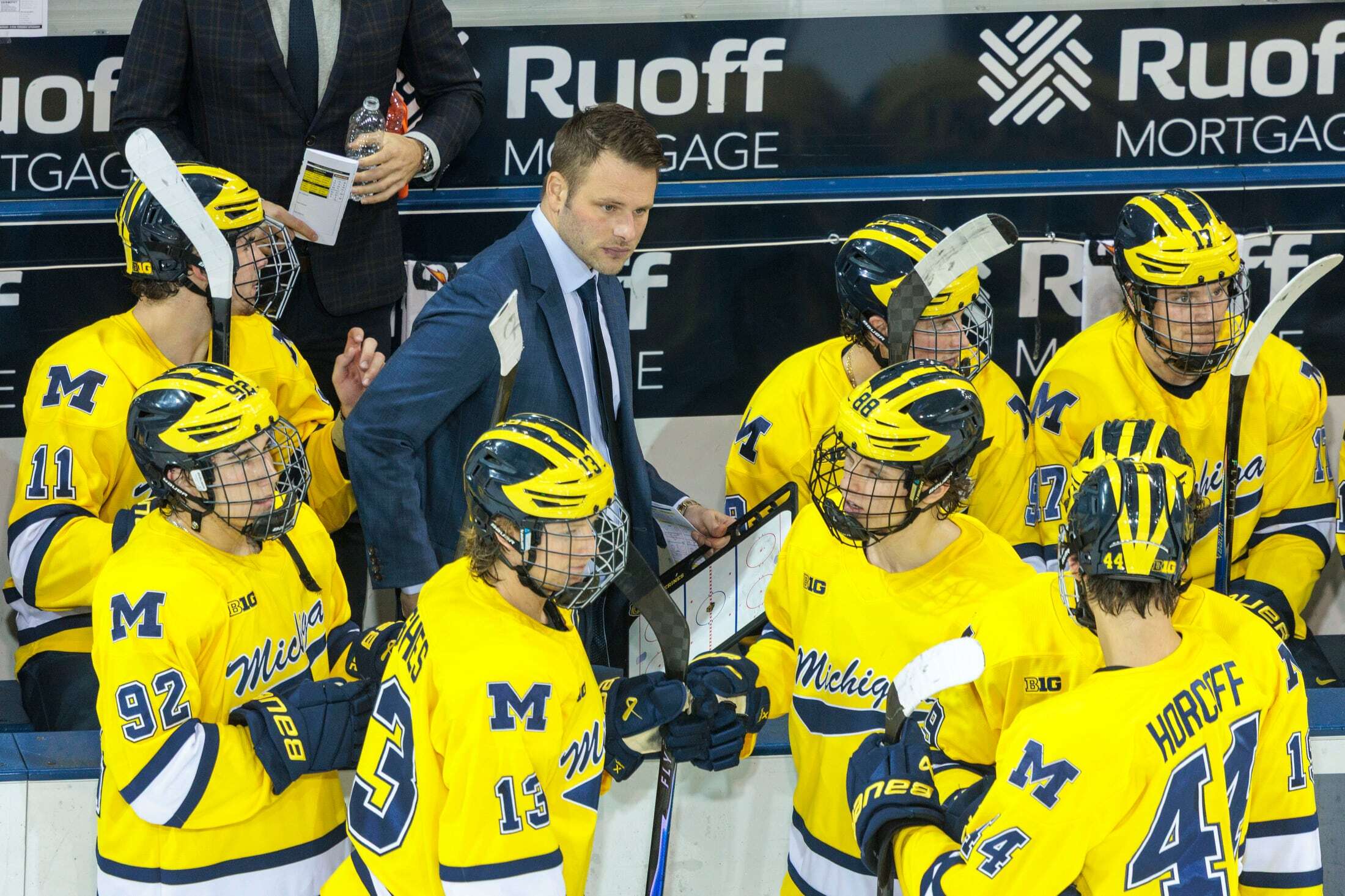 Michigan hockey coach named to Team USA’s staff for World Championship