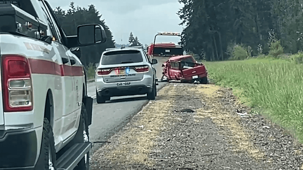 Rollover crash closed both southbound lanes of I-5 after attempted ...