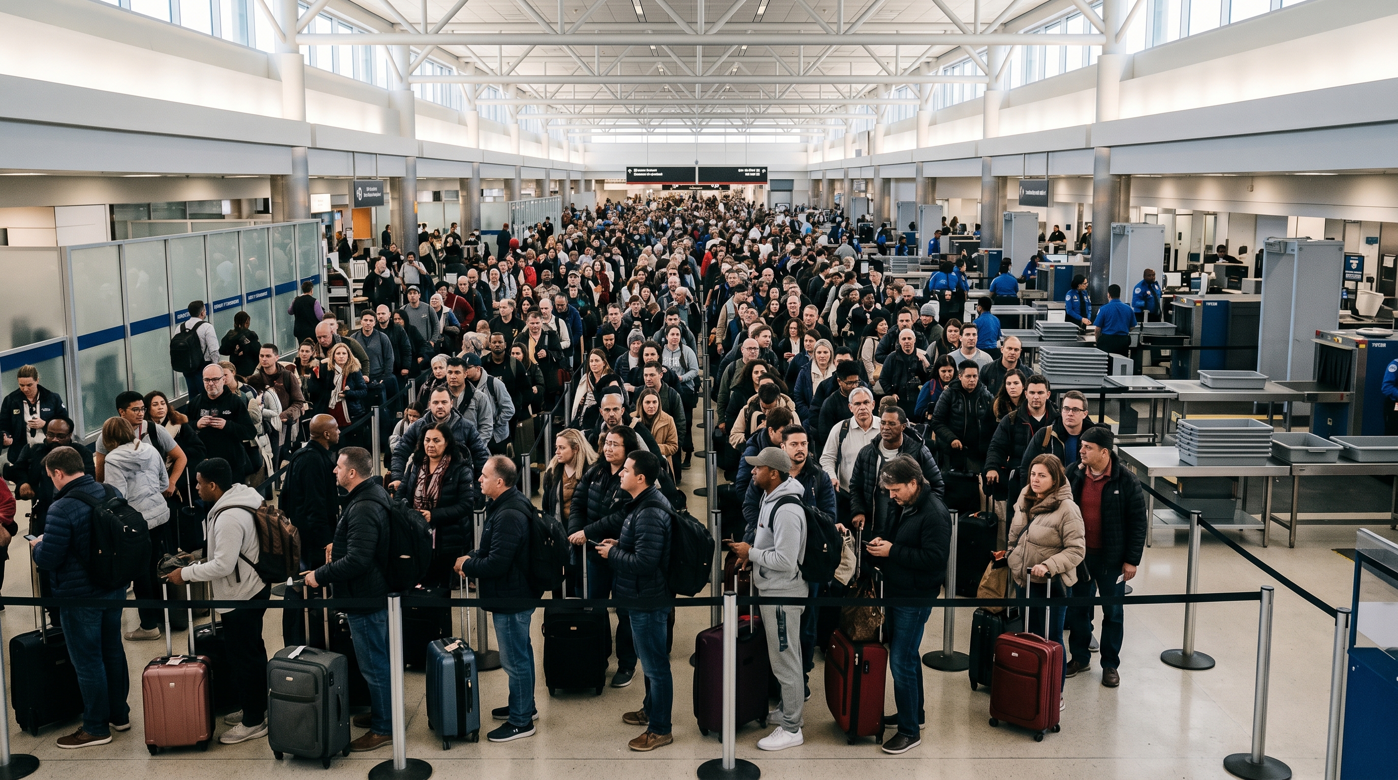 DHS funding runs out first week of May — TSA pay crisis could shut down ...