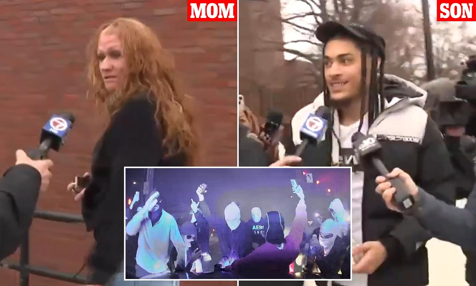 Disgraceful attitude of Boston mom whose son was charged with taking part in street takeover