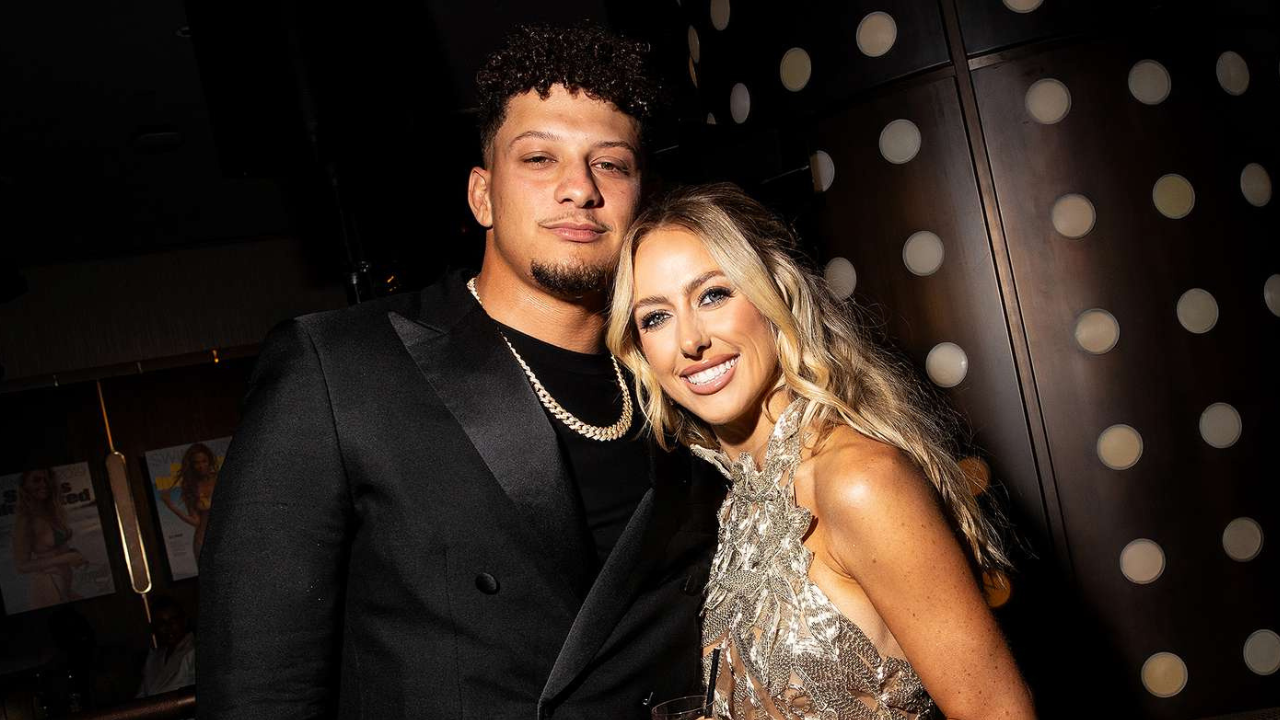 Brittany Mahomes fights back tears in an intense moment as she and ...