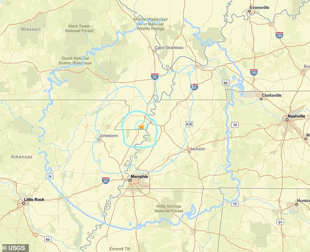 Missouri's Cooter rattled by earthquake with shockwaves felt across