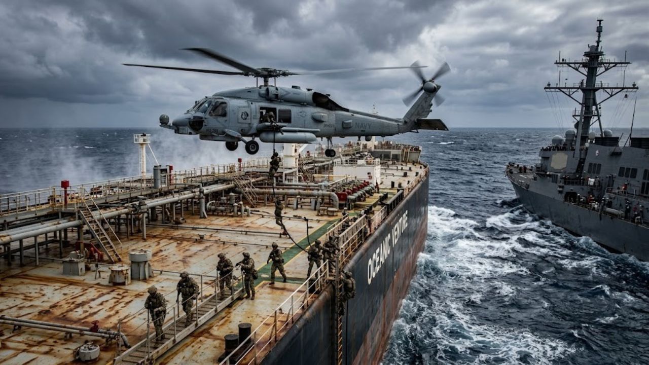 US forces seize Iran-linked oil tanker — shadow fleet showdown erupts ...