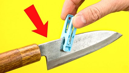 Revolutionary trick to achieve razor sharp knives in seconds