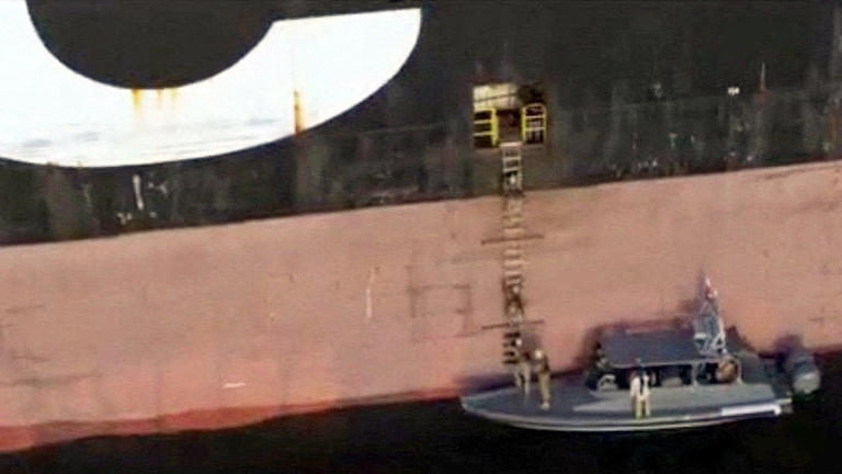 Ships seized by Iranians 'armed to the teeth' along Strait of Hormuz ...
