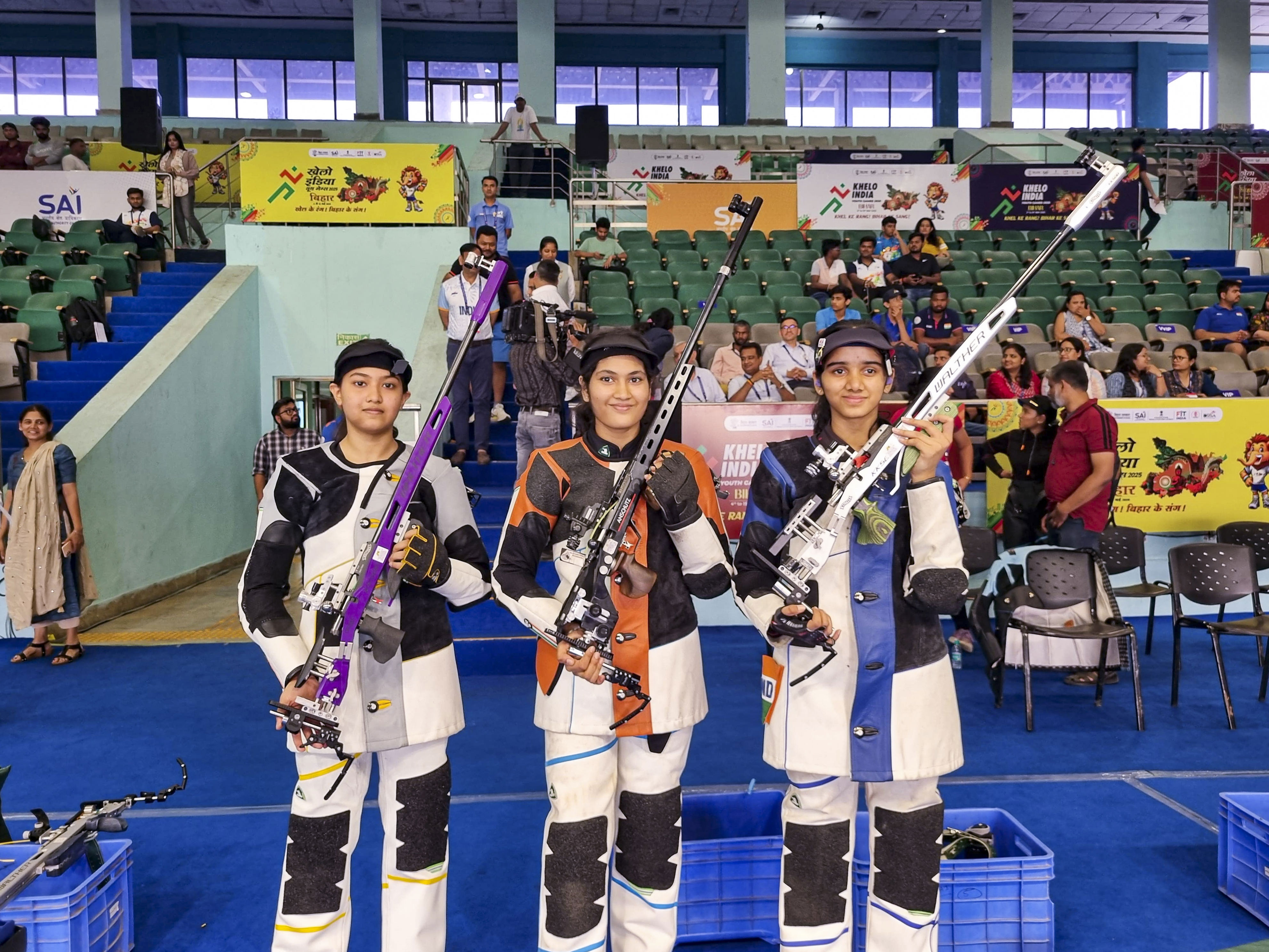 Jr Shooting World Cup: India lead medal tally as Prachi, Vanshika ...